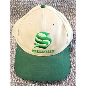 vintage michigan state hat